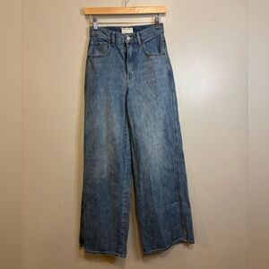 We The Free Wide Leg Denim Jeans